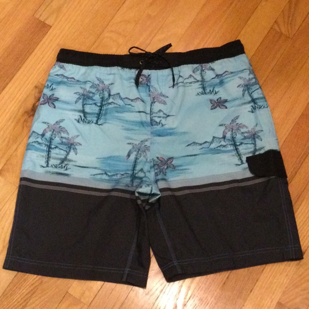 Burnside Tropical 🌴 Swim Trunks
